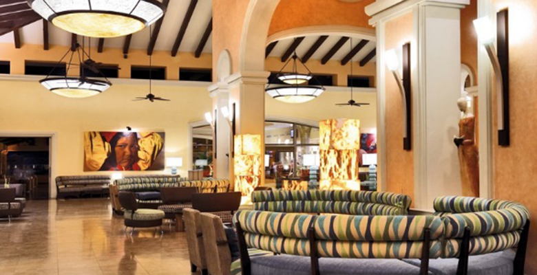 The beautiful lobby, Barcelo maya Palace