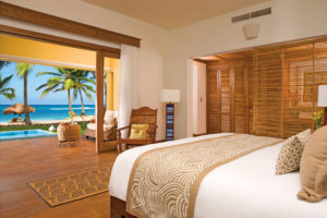 Zoetry Resorts Bedroom Beachfront